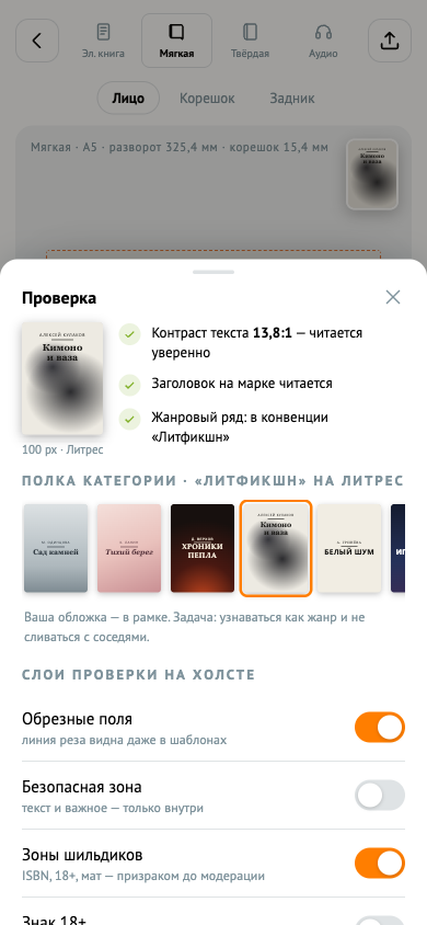 Прототип: проверка и полка